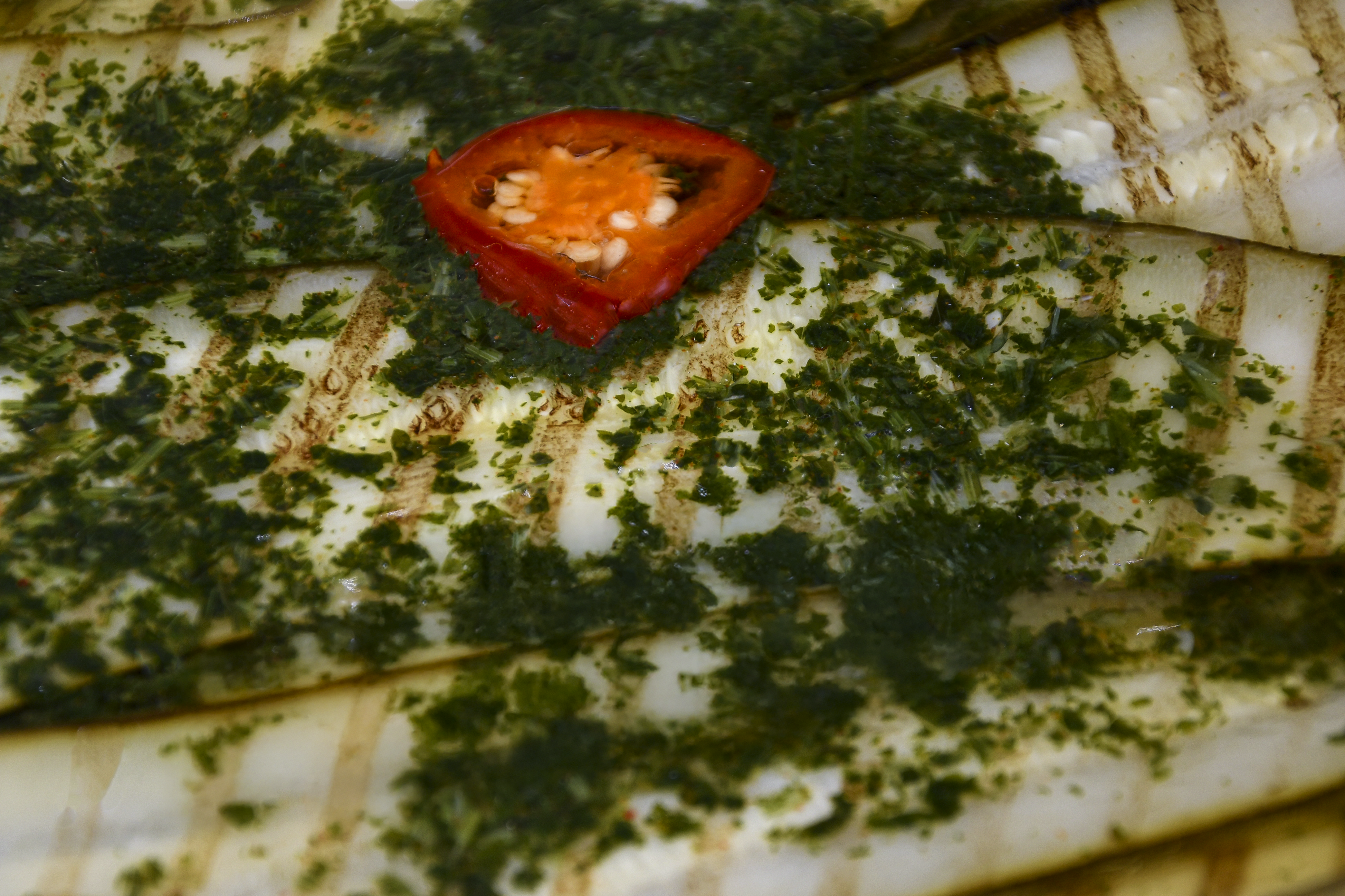 Courgettes grillées